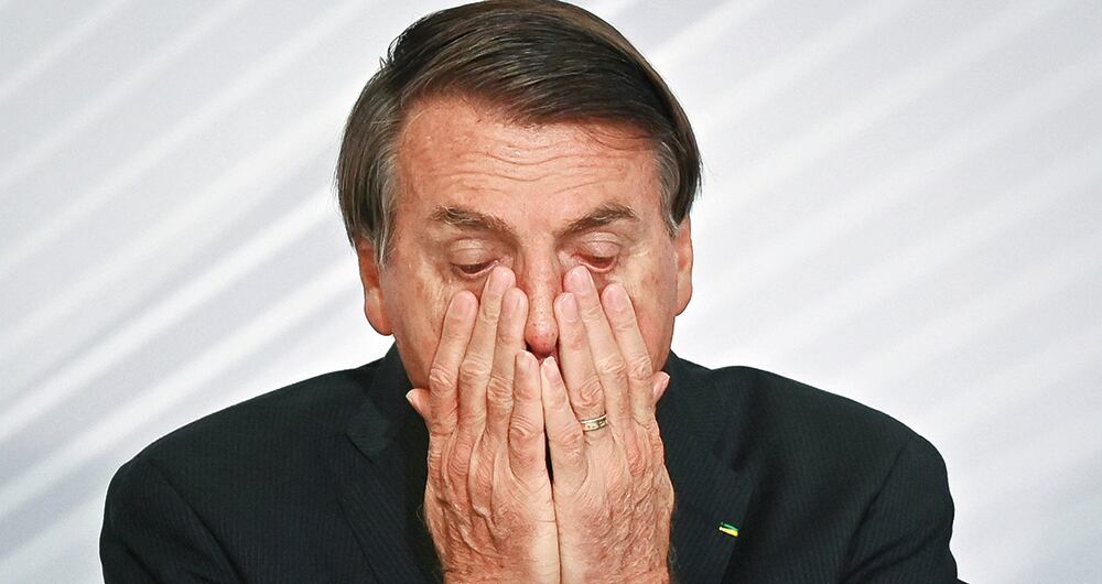 El presidente de Brasil, Jair Bolsonaro criticó a Joe Biden por su ambientalismo y lo tachó de ser de izquierda. Foto: Getty Images