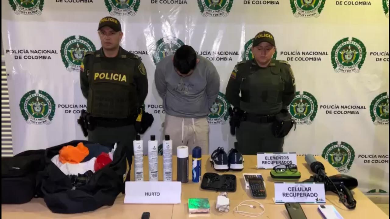 El hombre fue capturado en el barrio El Tejar.