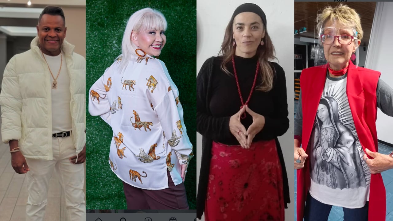 Omar Geles, La Gorda Fabiola, Sandra Reyes y Margalida Castro.