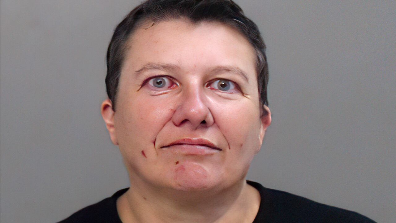 Pascale Ferrier dijo en la corte que lamentaba que su plan para "detener a Trump" hubiera fallado. (Departamento de Policía del Condado Hidalgo, vía AP, archivo).