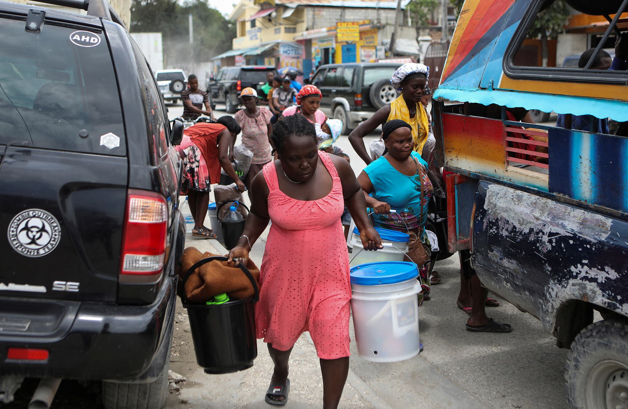 En imágenes : estalla la violencia en Port-au-Prince