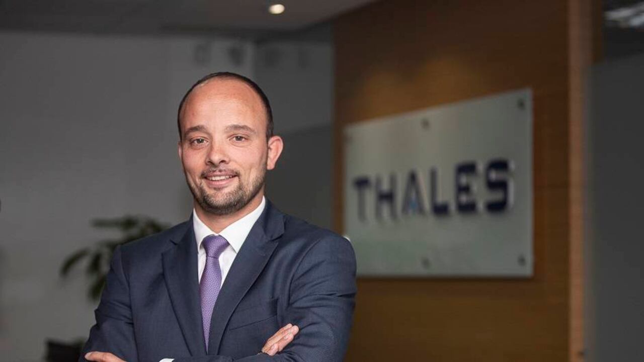 Jerome Copin, gerente de Thales en Colombia. Foto: Diana Rey