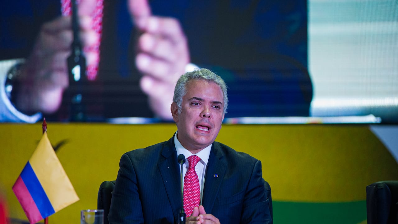 El expresidente Iván Duque