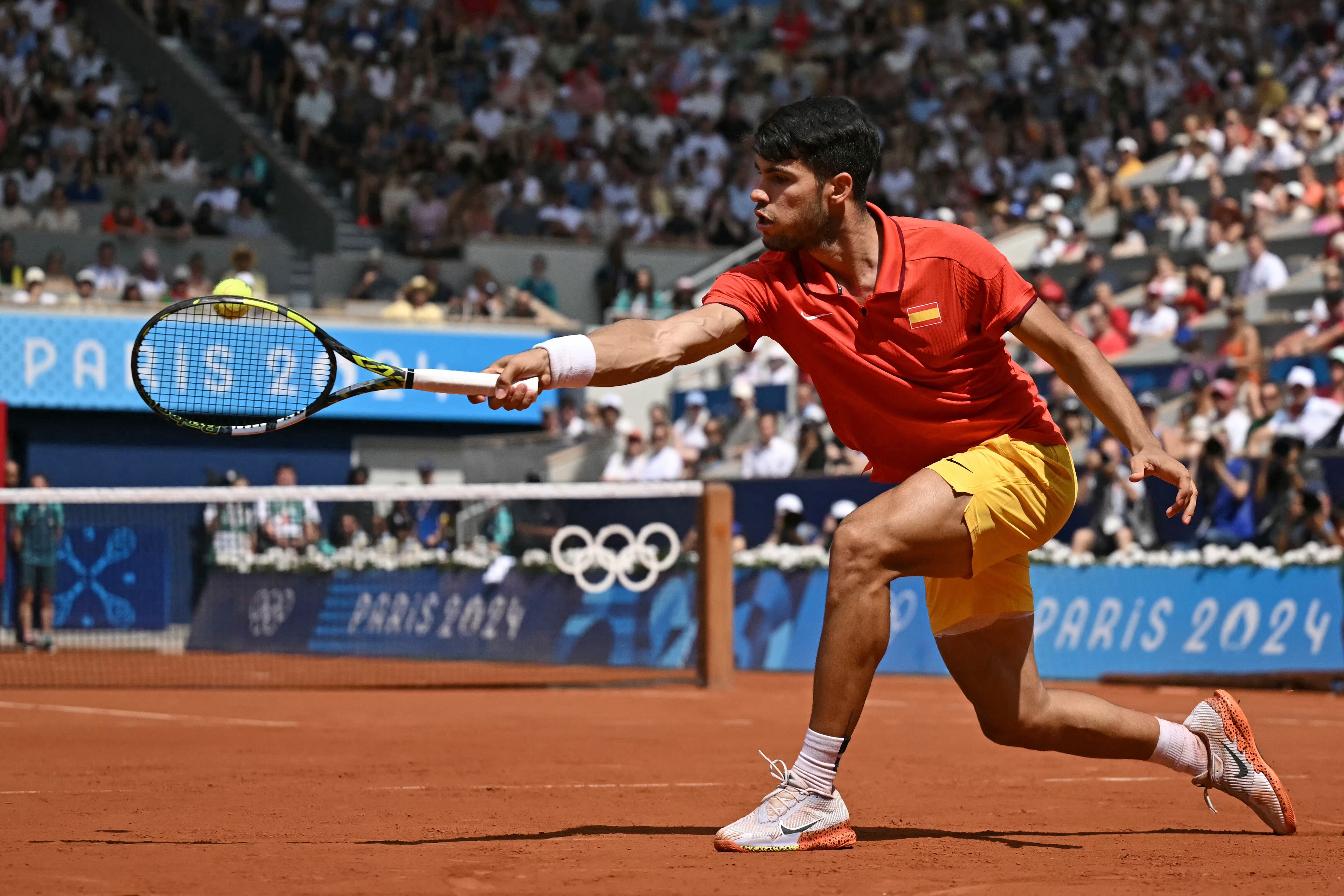 Carlos Alcaraz accedió a la gran final del tenis olímpico