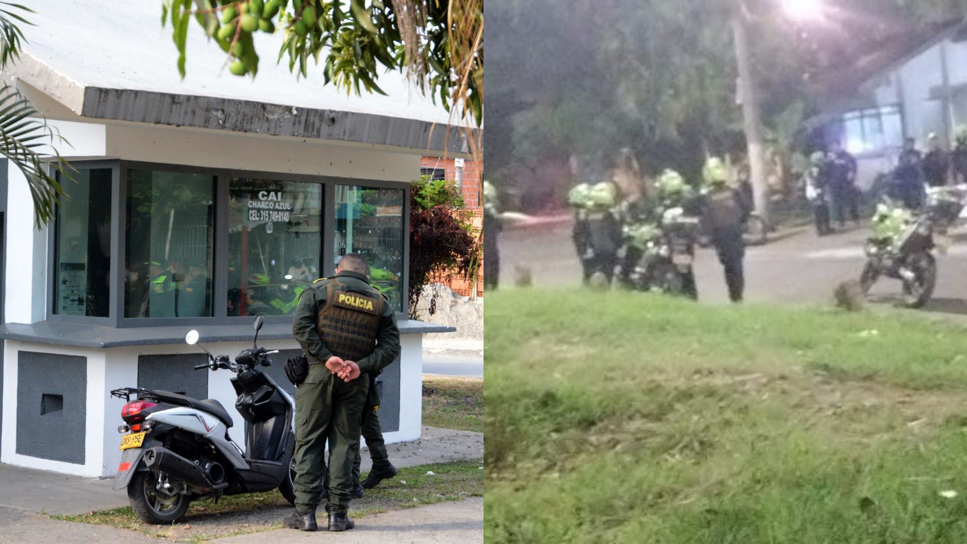 Al parecer, el explosivo dirigido contra el CAI del barrio Alfonso Bonilla Aragón se trató de una granada.