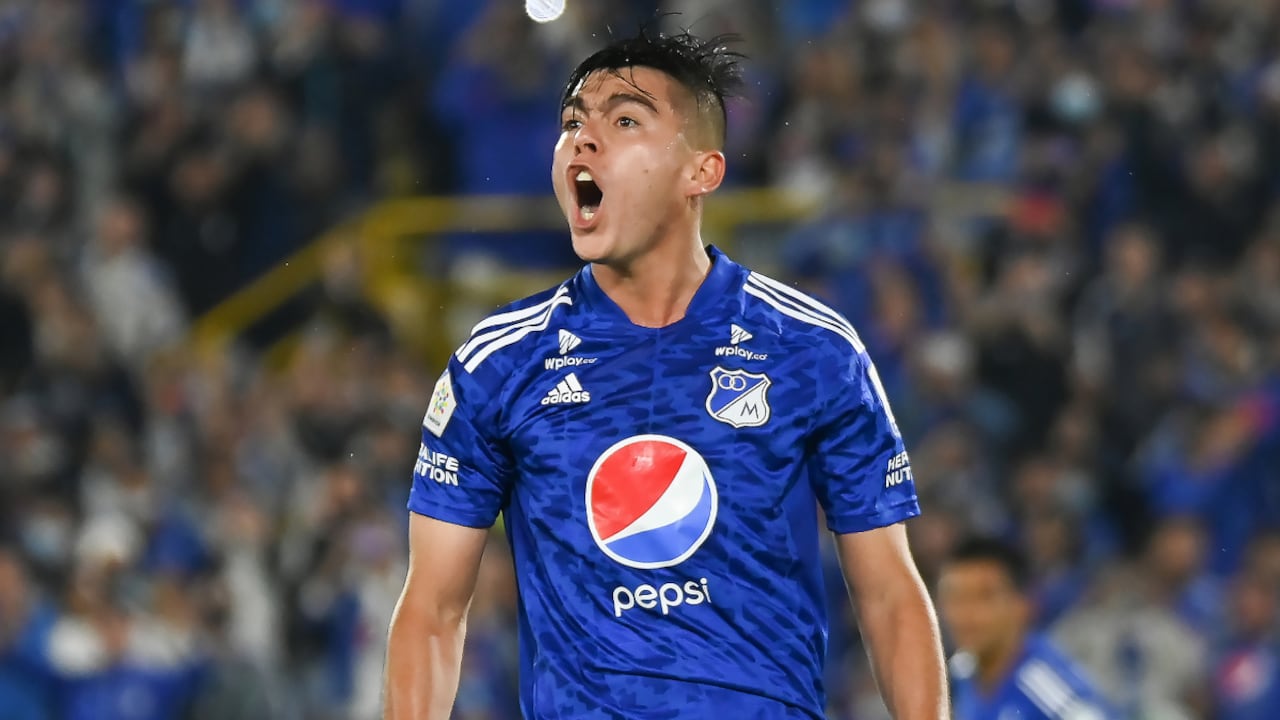 Daniel Ruiz, jugador de Millonarios.