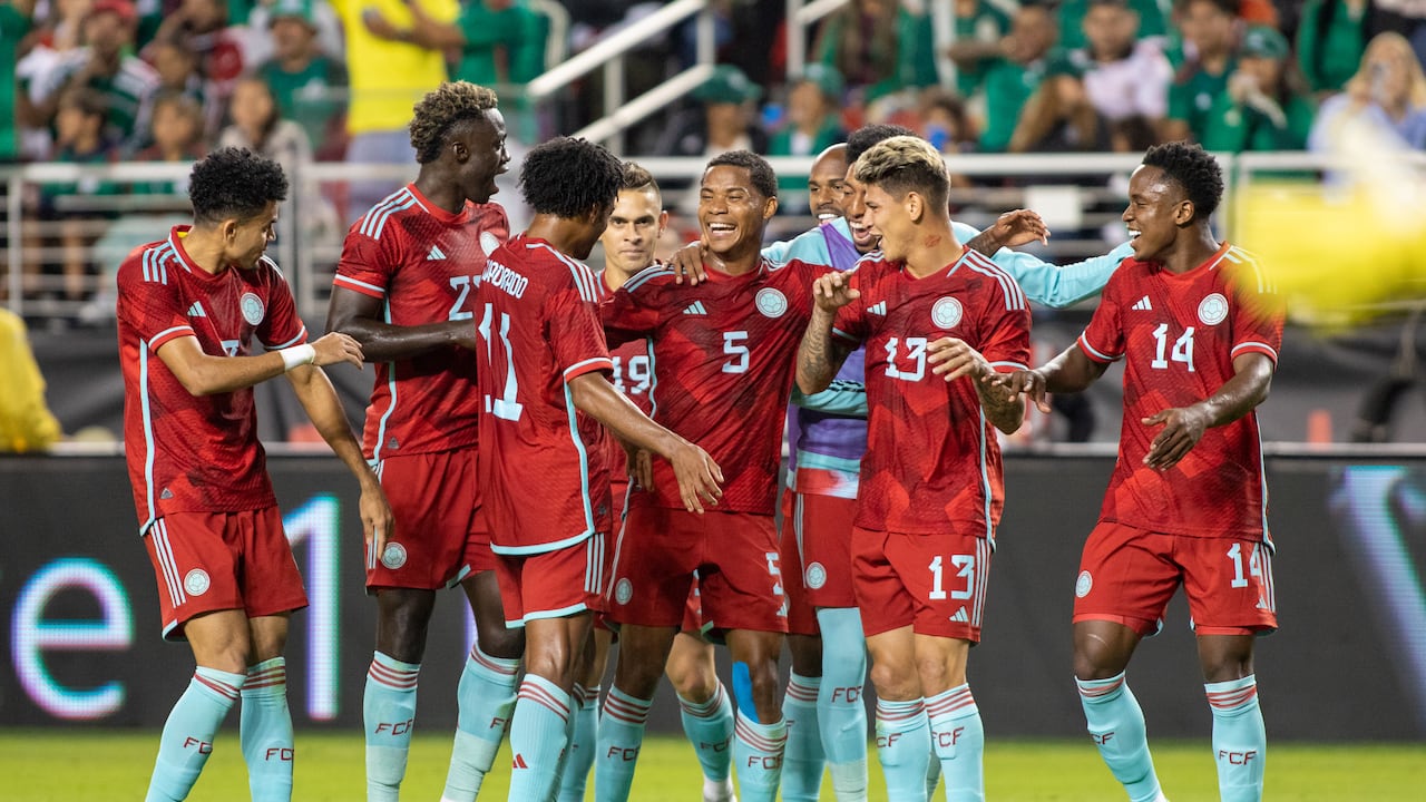 Colombia vs México. Amistoso en Estados Unidos (Santa Clara).