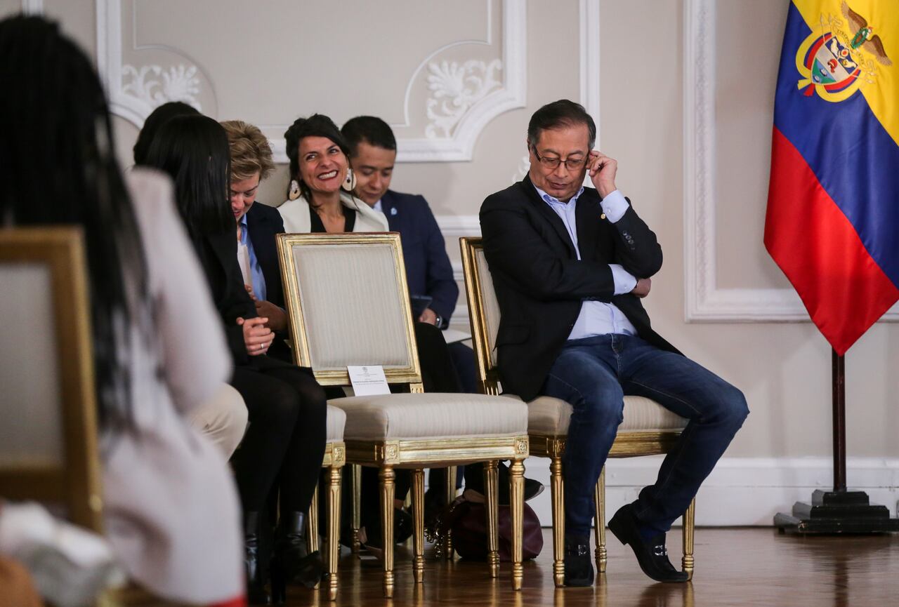 El presidente Gustavo Petro, citó a un consejo de ministros en la Casa de Nariño.