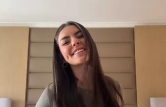 Valentina Taguado estuvo en una emisora radial colombiana, pero no como locutora.