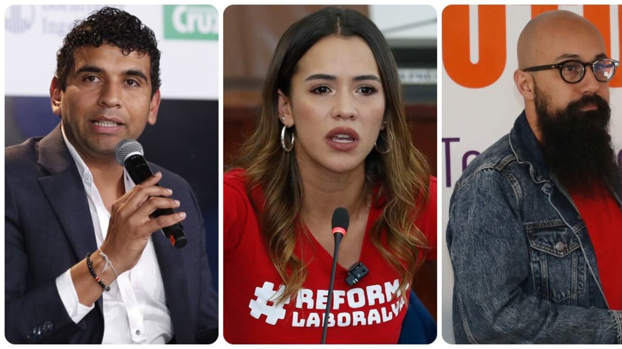 David Racero, María Fernanda Carrascal y Carlos Carrillo.