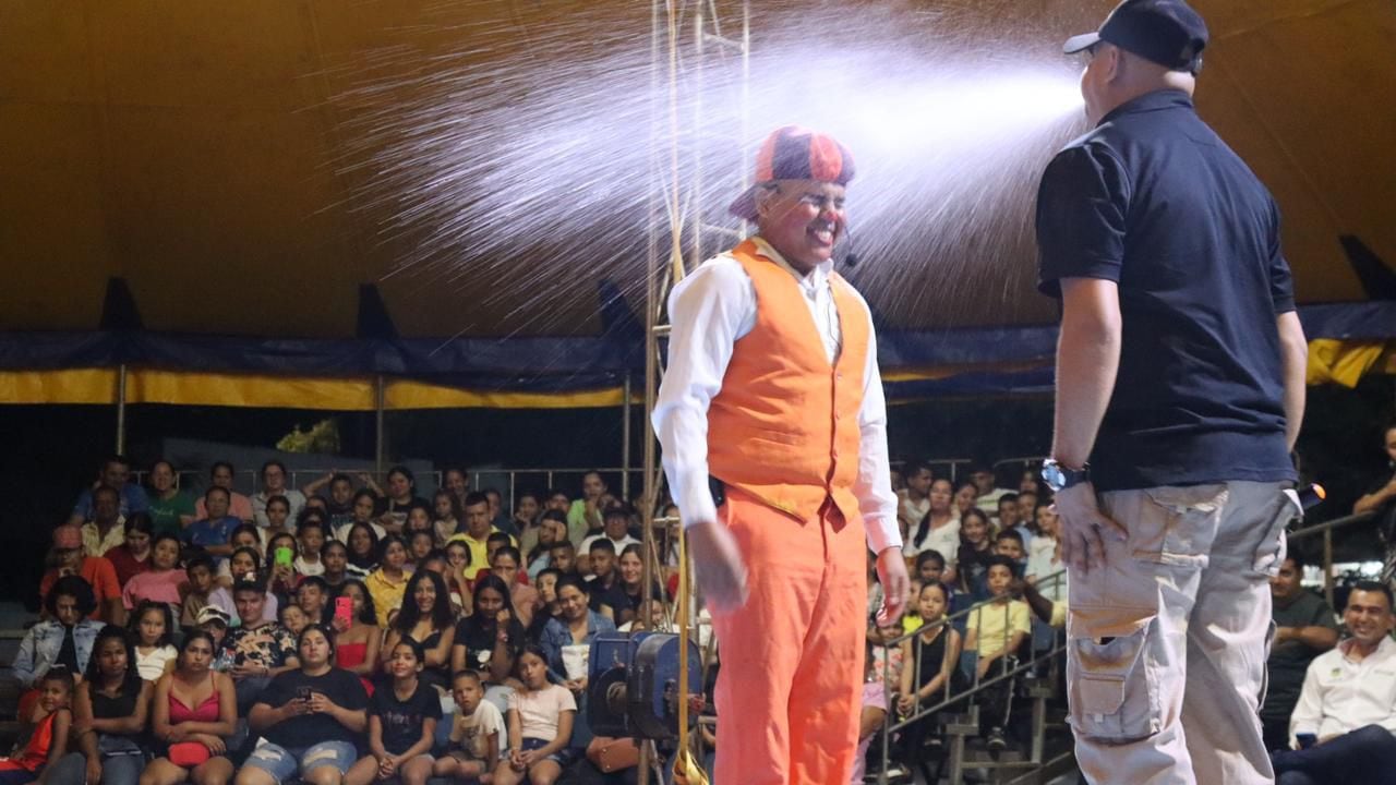 Circo del Ejército Nacional en el sur de Bolívar.