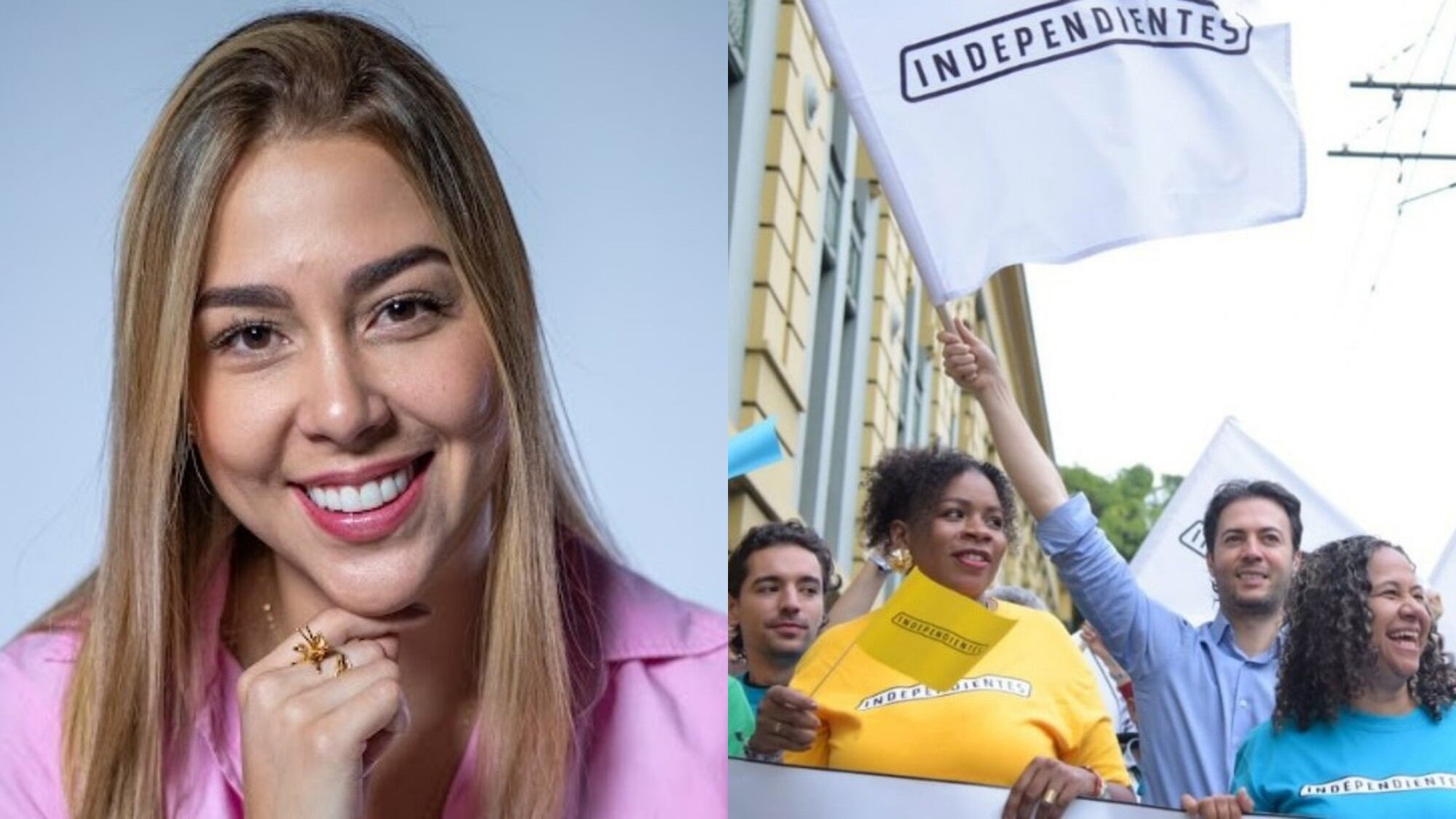 Andree Uribe, exsecretaria de Salud de Daniel Quintero, se retira de Independientes.