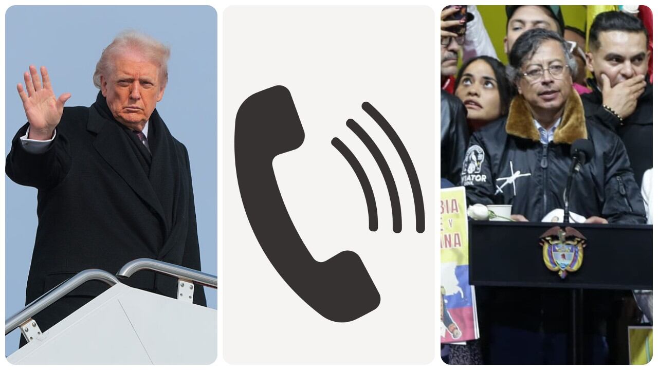 Donald Trump y Gustavo Petro sostuvieron una conversación de una hora.