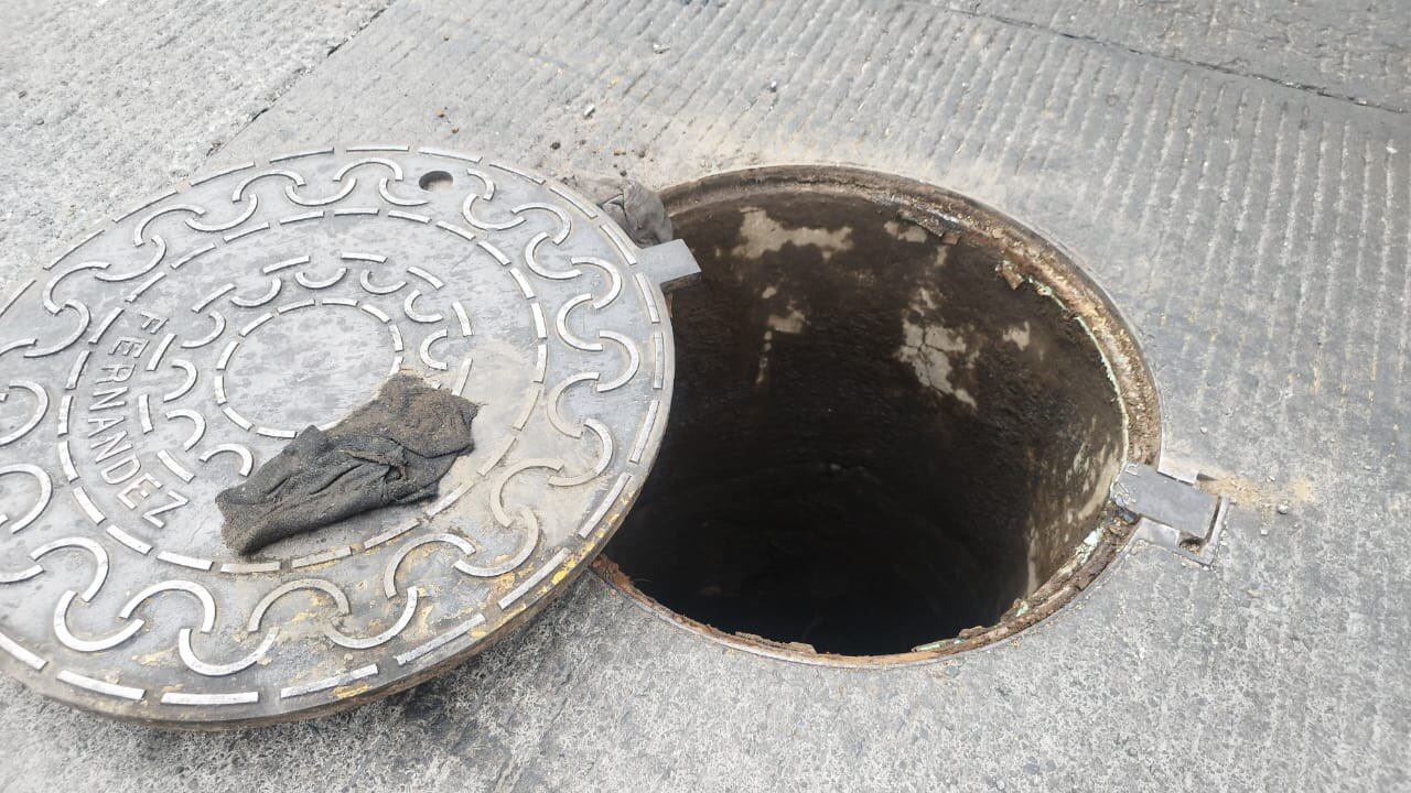 El hombre fue auxiliado por personal médico