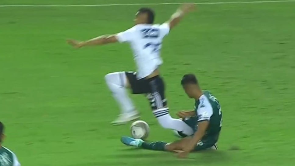 Lesión que sufrió Luis Paredes en el 'Clásico Añejo', entre Deportivo Cali y Millonarios