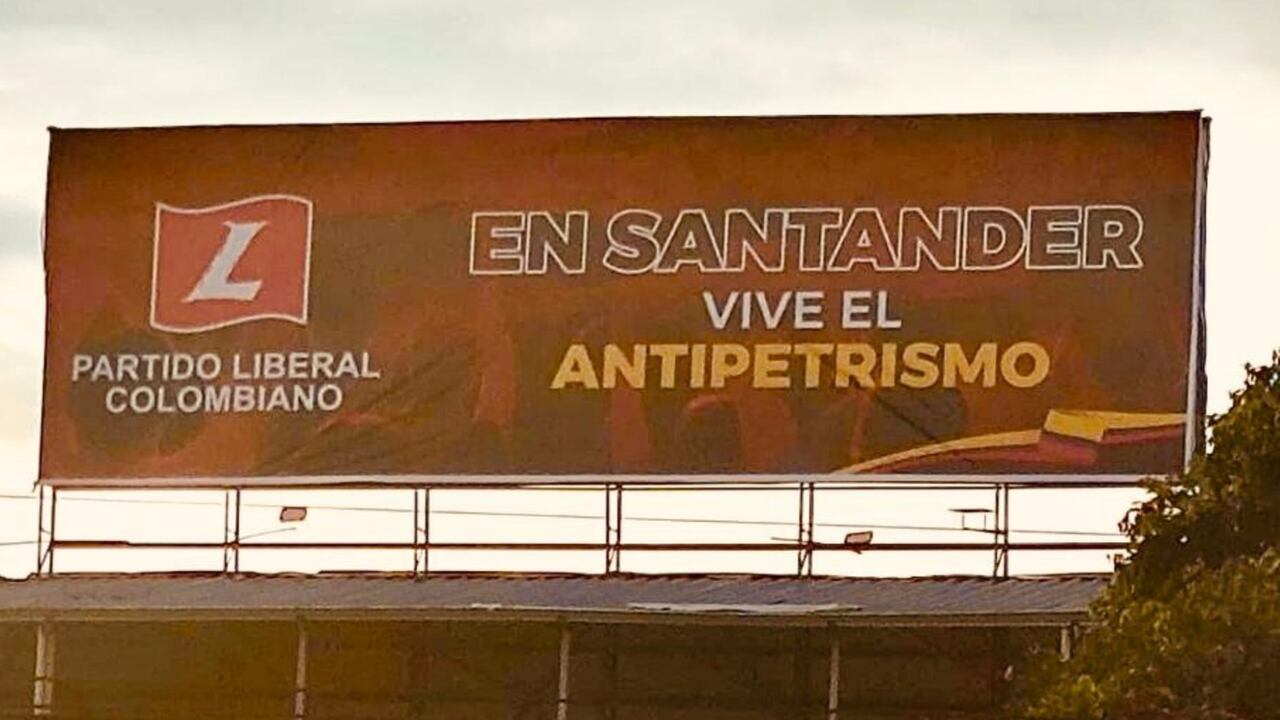 Valla del Partido Liberal