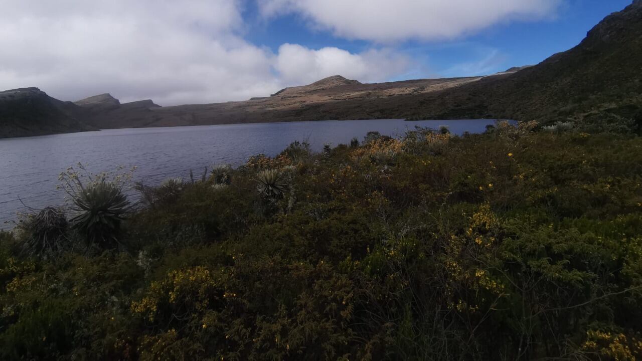 La construcción estaba ubicada en el área protegida del páramo de Sumapaz, en zona rural de Bogotá.
