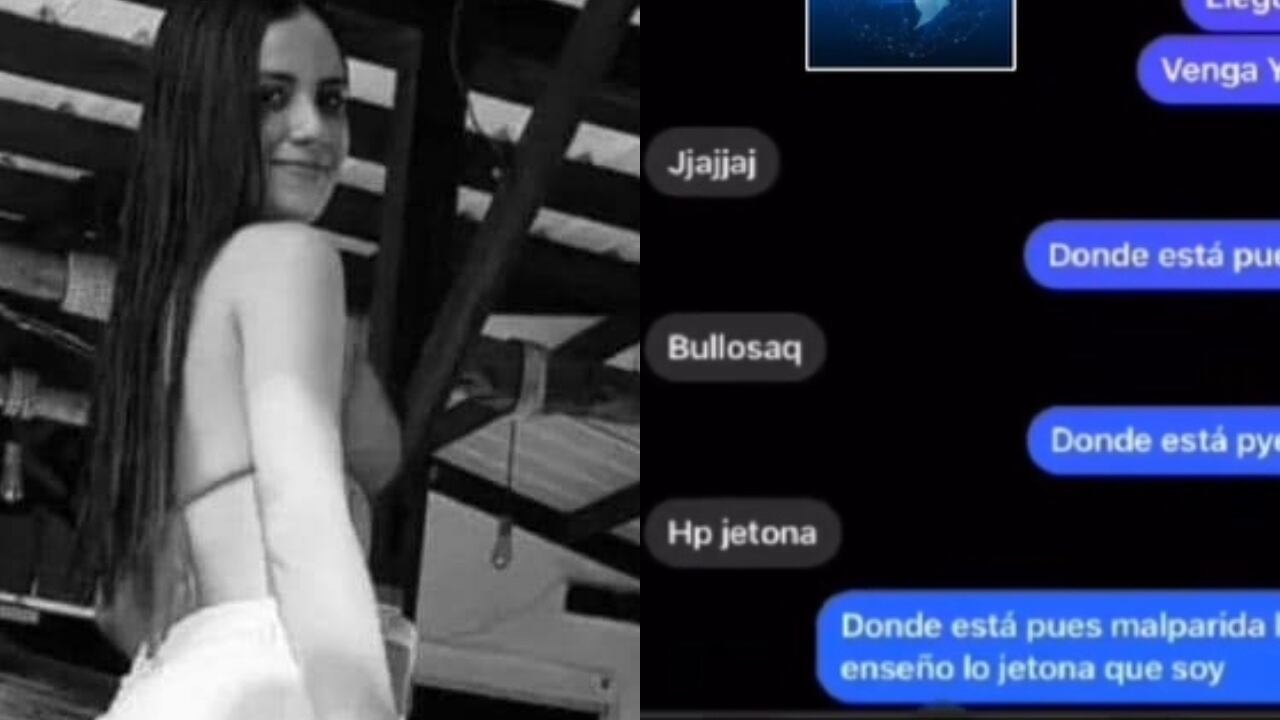 La conversación se dio minutos antes de que, al parecer, una de las jóvenes matara a la otra.