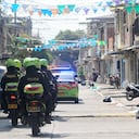 Dos integrantes de la Policía Metropolitana del Valle de Aburrá fueron capturados por presunta corrupción.