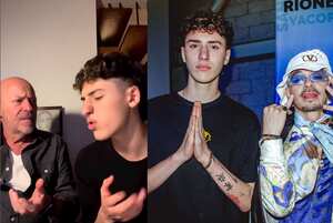 El hijo del actor es apasionado por el rap.