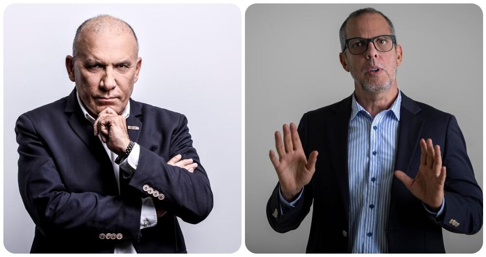 Roy Barreras y Alfredo Saade.