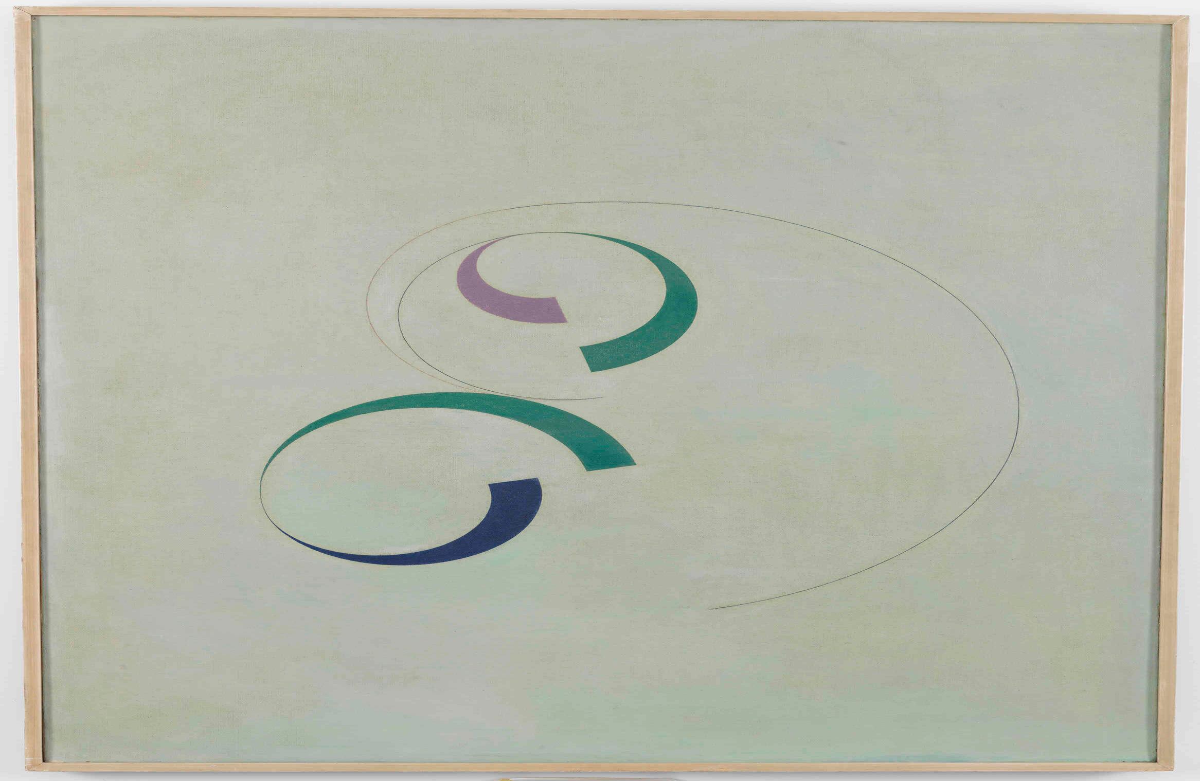 7. Ivan Serpa, (Brazilian, 1923–1973). Untitled. 1954. Oil on canvas.