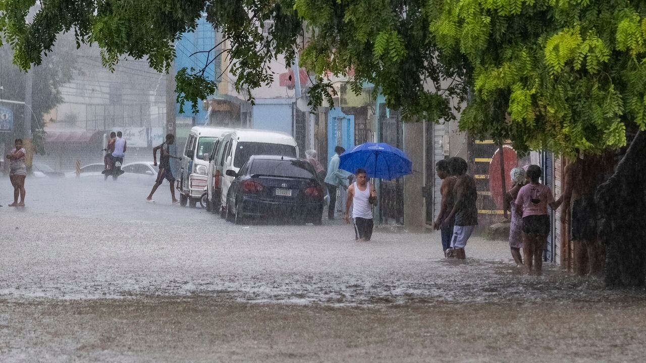 tormenta tropical Franklin en Santo Domingo