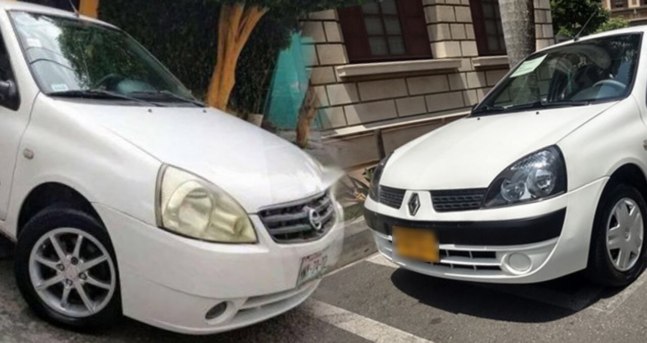 Renault Clio y Nissan Platina, en mismo automóvil.