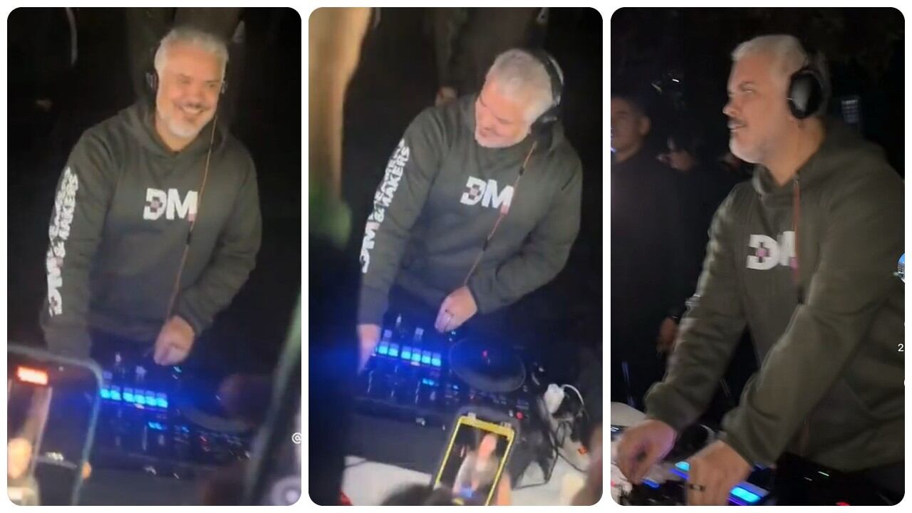 El expresidente Iván Duque participó como DJ este fin de semana.