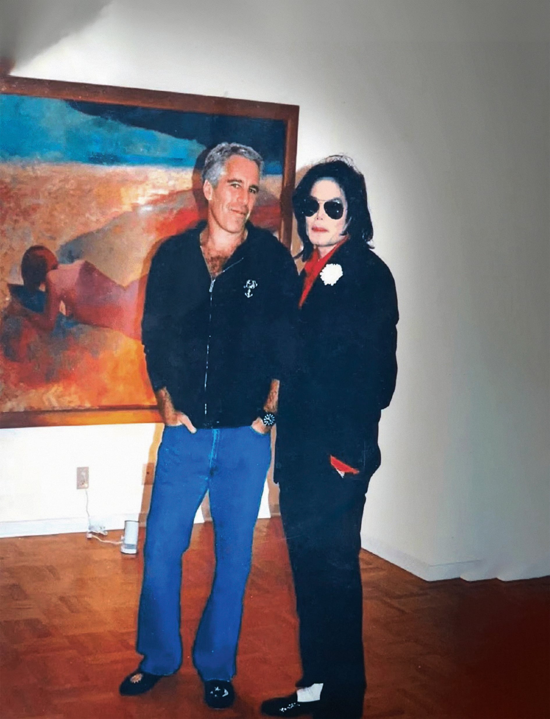 Michael Jackson, quien también fue juzgado por pedofilia, es uno de los muchos artistas en la red social de Epstein, que también incluyó a Mick Jagger y Diana Ross.