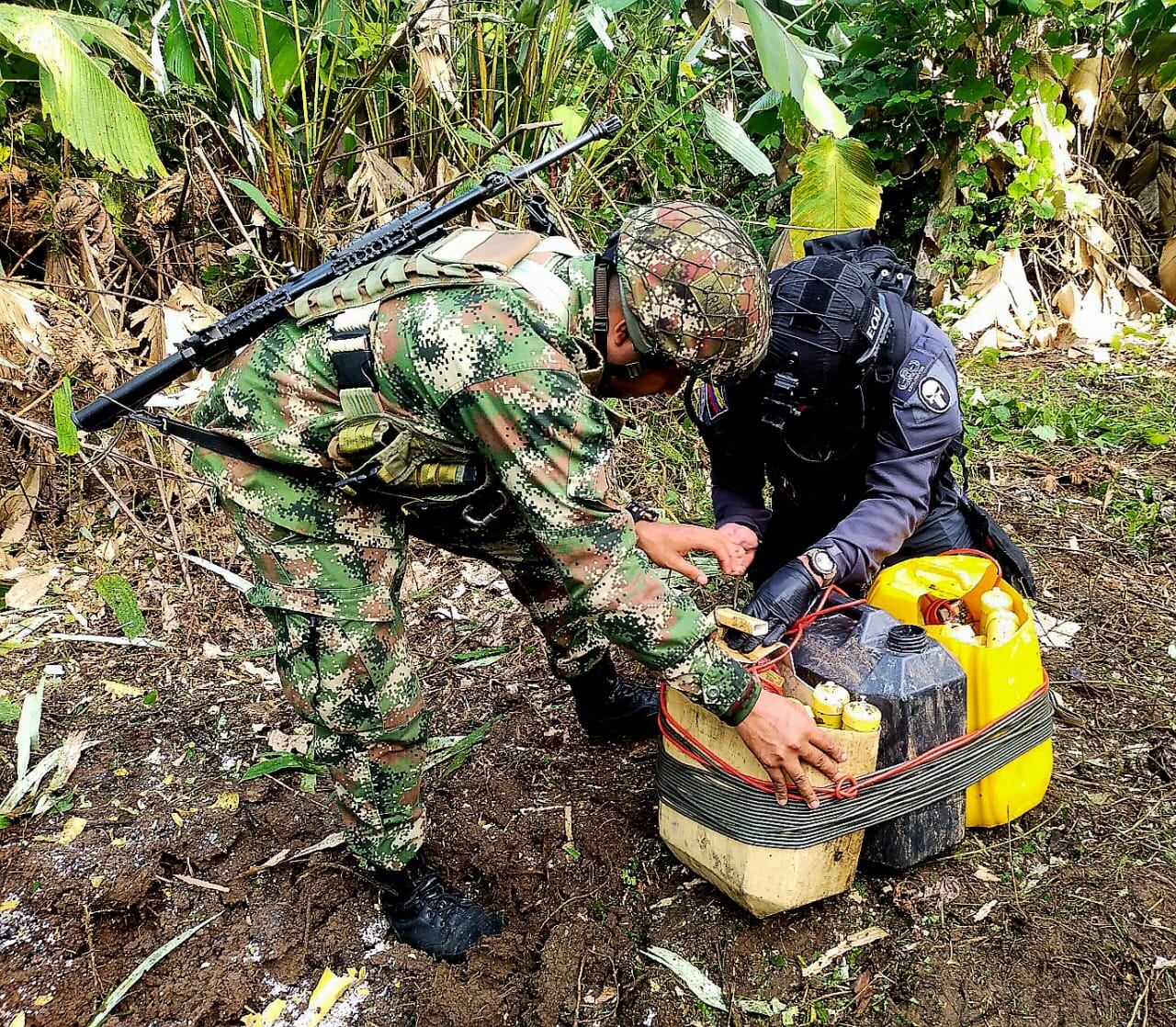 Disidencias de las Farc tenían listas 250 minas antipersona para ubicarlas en Tumaco, Nariño.
