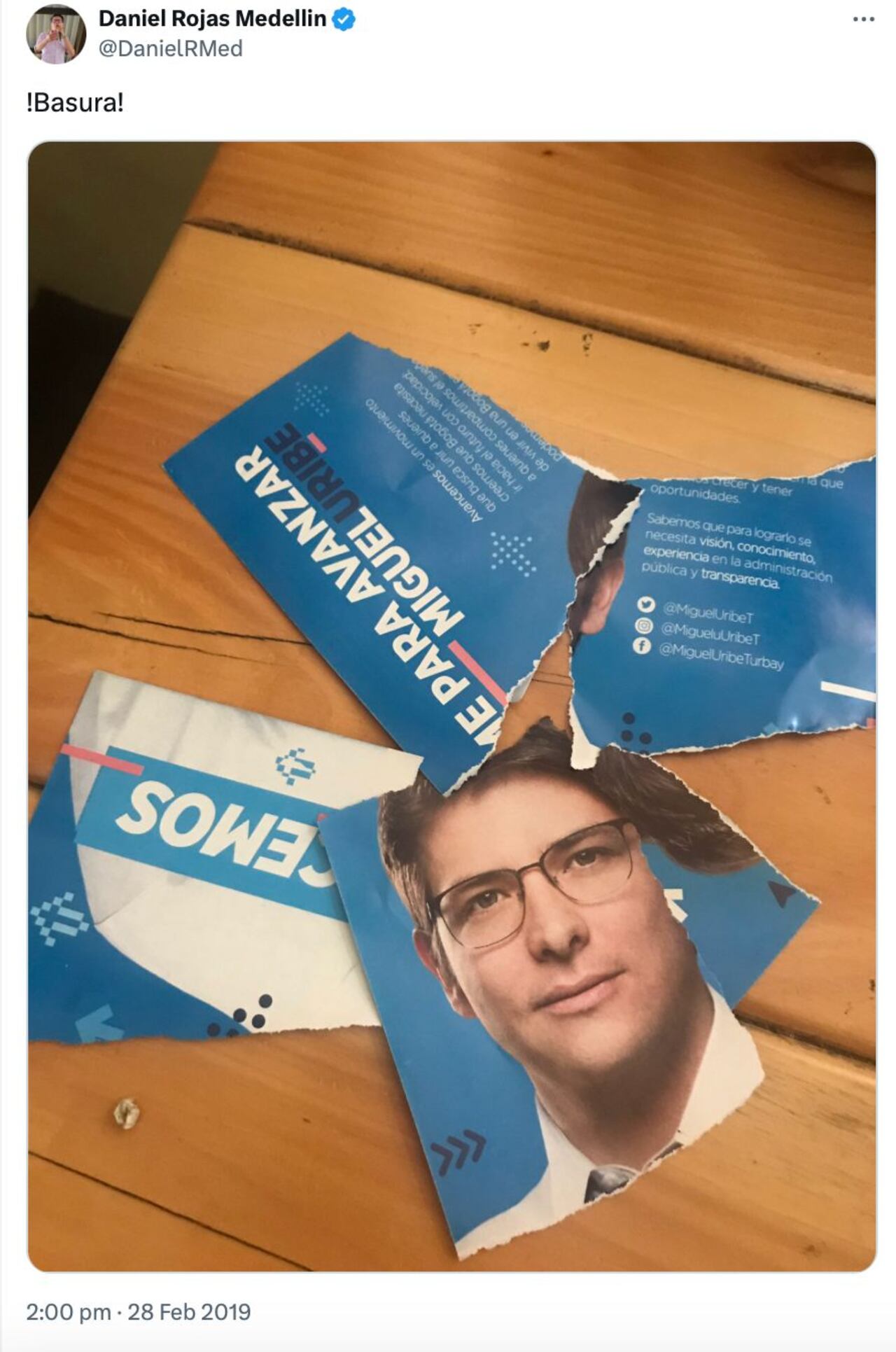 Trino de Daniel Rojas.