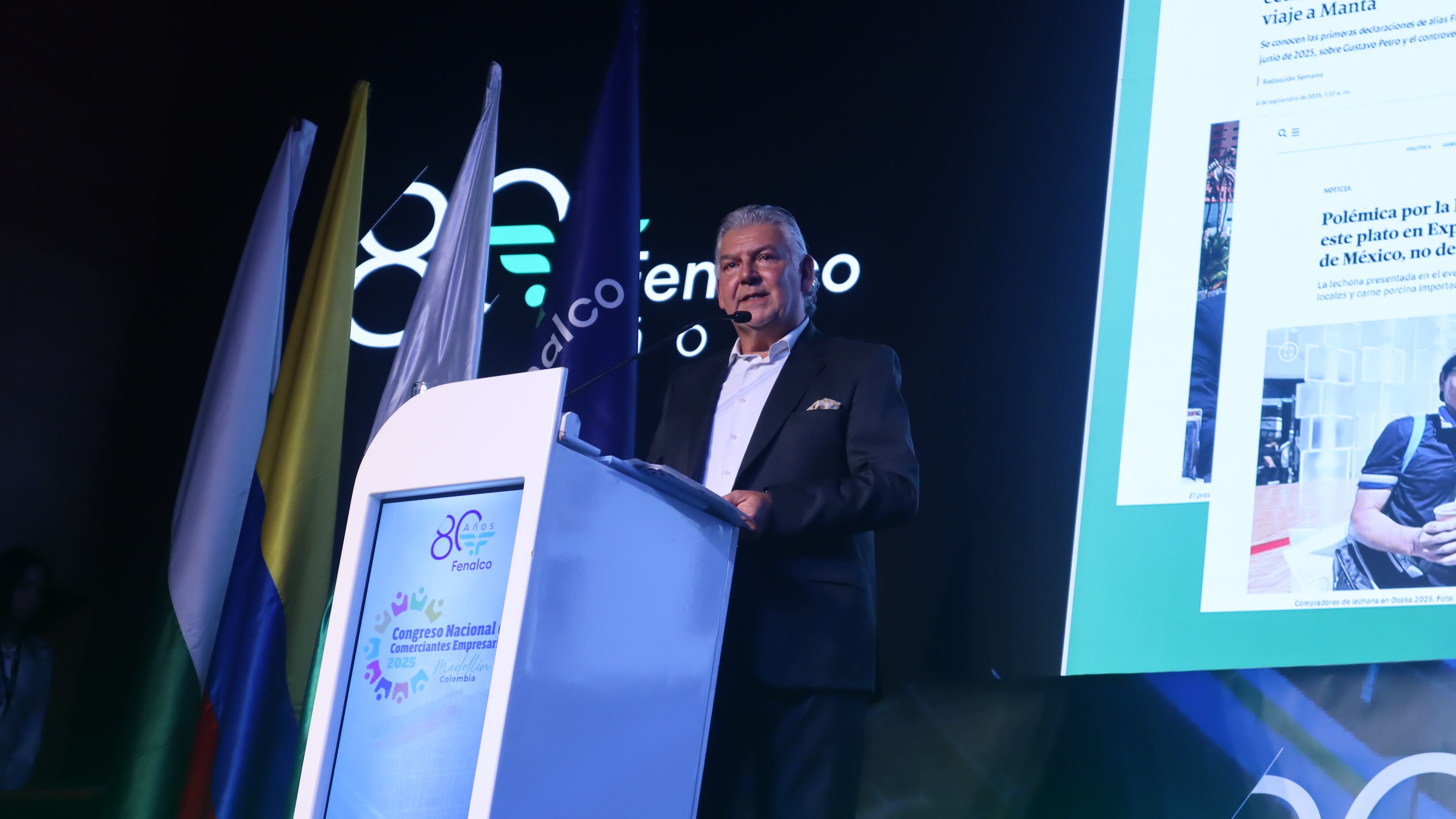 Jaime Alberto Cabal, presidente de Fenalco.