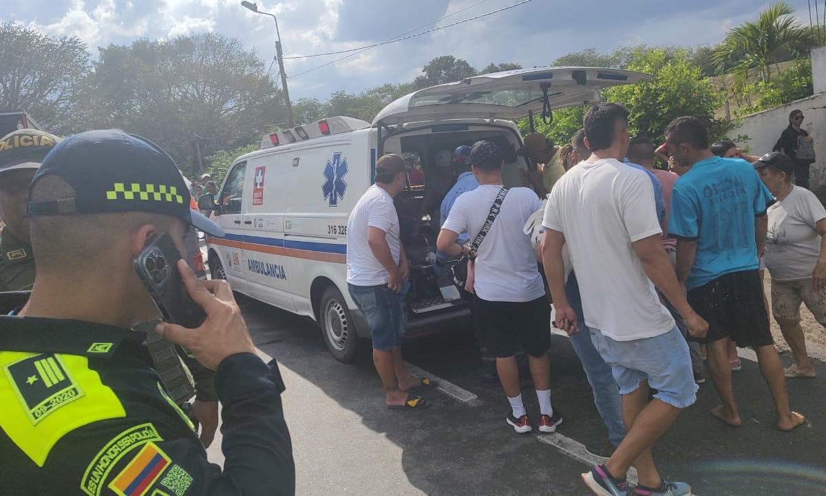 El accidente ocurrió en el sector conocido como La Quesera.