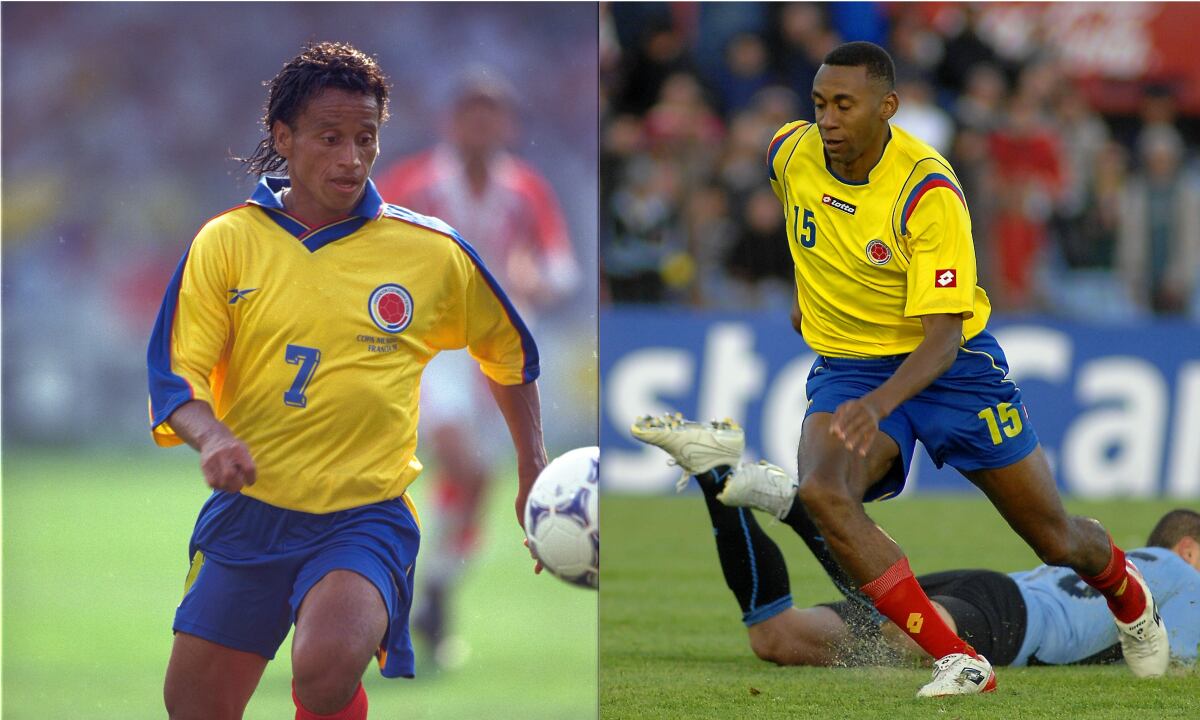 Anthony de Ávila y Jhon Viáfara. Foto: Getty Images/Matthew Ashton/Dante Fernandez