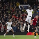 Davinson Sánchez, figura del Galatasaray en victoria ante el Manchester United