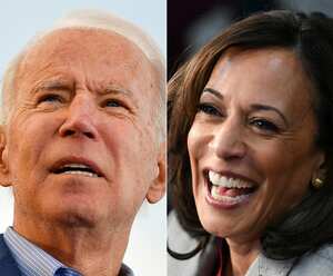 La senadora demócrata Kamala Harris declinó su aspiración a la Casa Blanca en marzo, cuando se adhirió a la candidatura de Joe Biden.