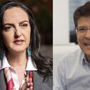 María Fernanda Cabal y Miguel Uribe, posibles líderes de la oposición.