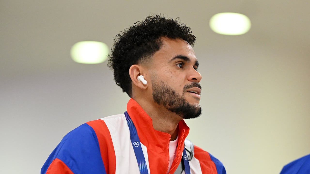 Luis Díaz, delantero colombiano del FC Bayern Múnich.