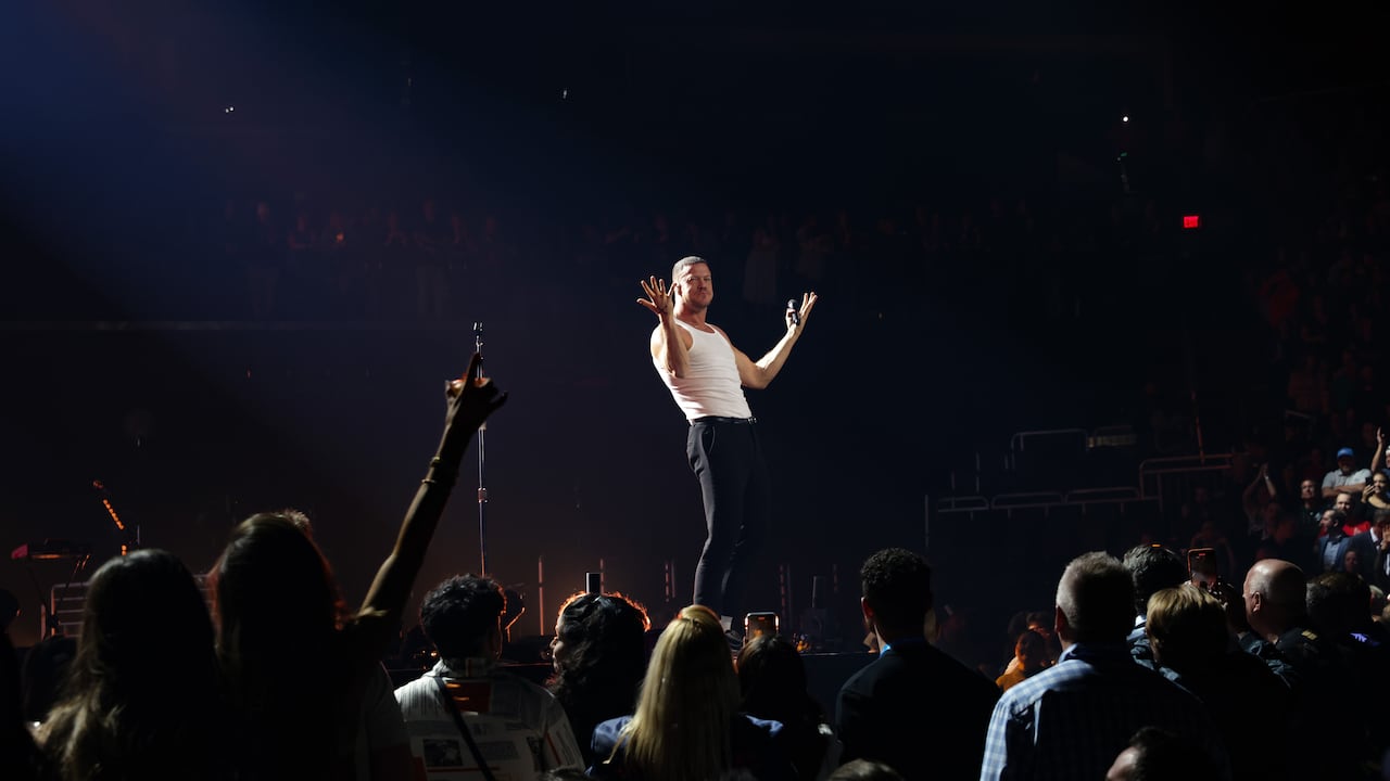 Imagine Dragons, en Bogotá.