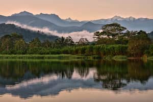 La Sierra Nevada de Santa Marta alberga las tres montañas más altas del país.