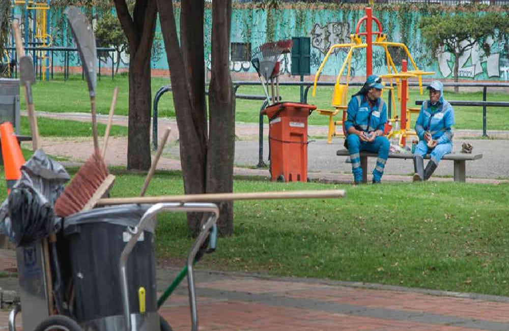 Así lucen las calles de Bogotá durante la cuarentena