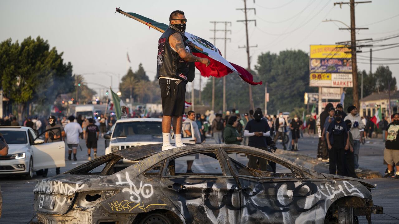 La ciudad de Los Ángeles vive momentos de alta tensión tras el despliegue de la Guardia Nacional ordenado por el presidente Donald Trump
