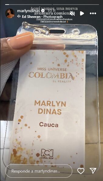 Marlyn Dinas representará al Cauca en el certamen de belleza.
