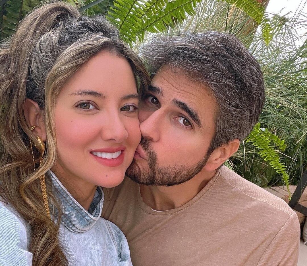 La modelo Daniella Álvarez y el actor Daniel Arenas.