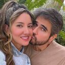 La modelo Daniella Álvarez y el actor Daniel Arenas.