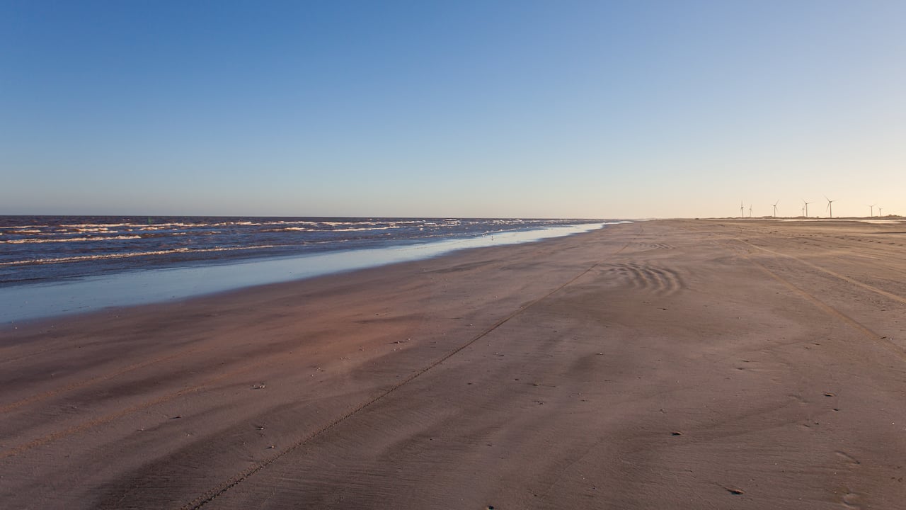Praia do Cassino en Brasil