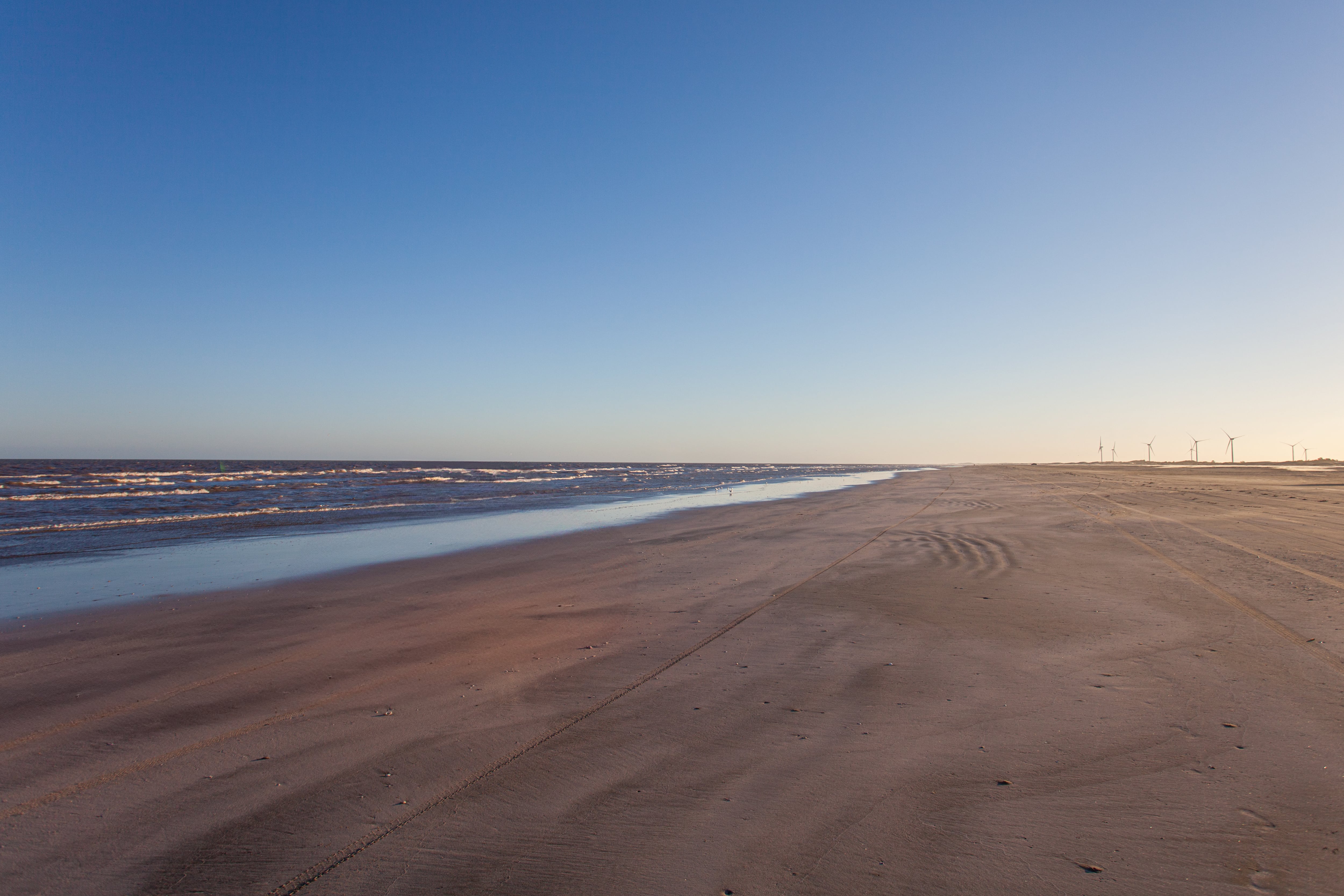 Praia do Cassino en Brasil