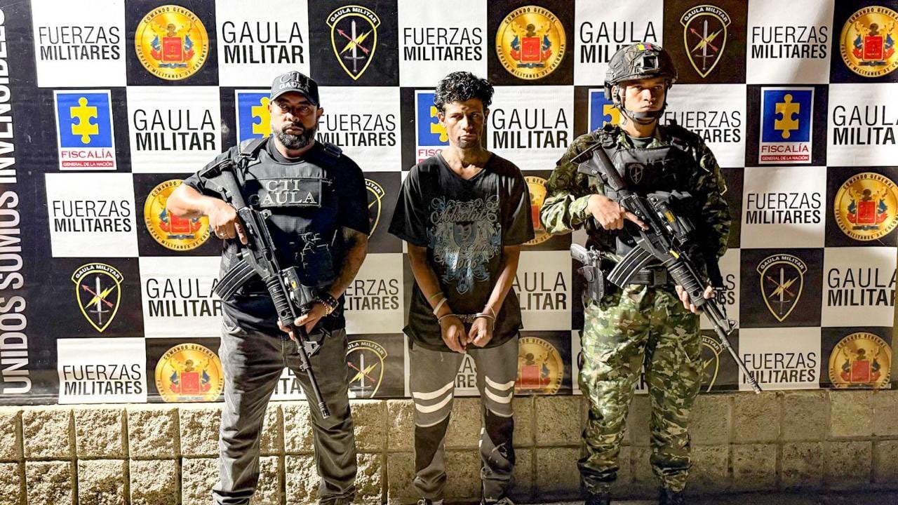 Peligroso criminal fue capturado en Medellín