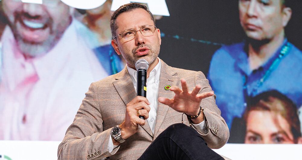 Beltrán habló sobre los retos de la ciudad.